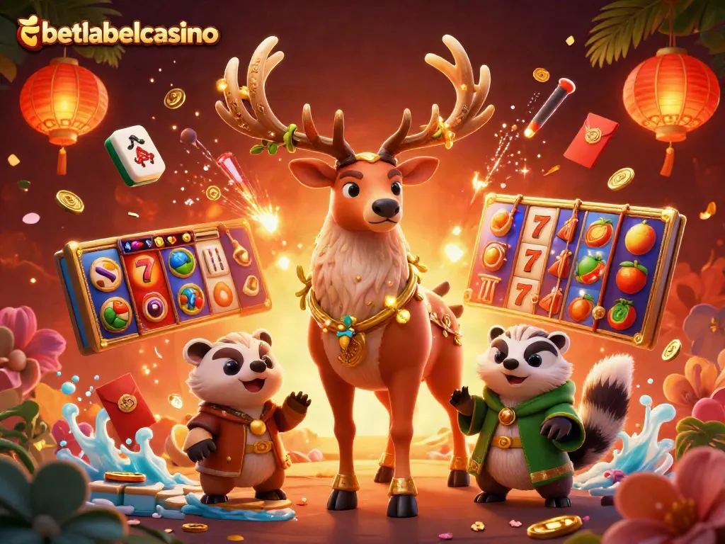 Experience the excitement of betlabelcasino with vibrant slots and a festive atmosphere.